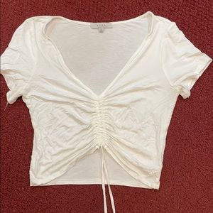 Off white crop top
